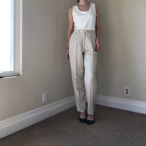 Tan slacks womens Clearance